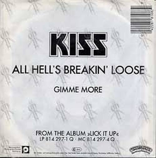 KISS - All Hell&#39;s Breakin&#39; Loose - 2