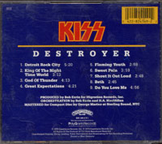 KISS - Destroyer - 2