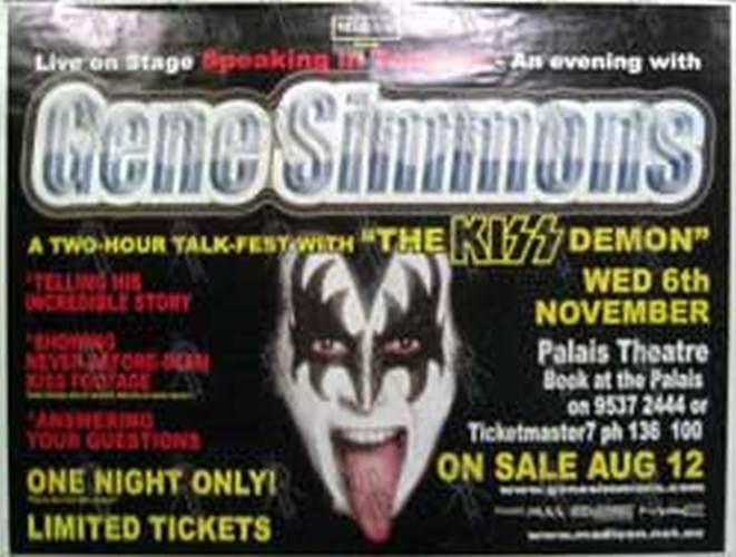 KISS - Gene Simmons - Palais Theatre