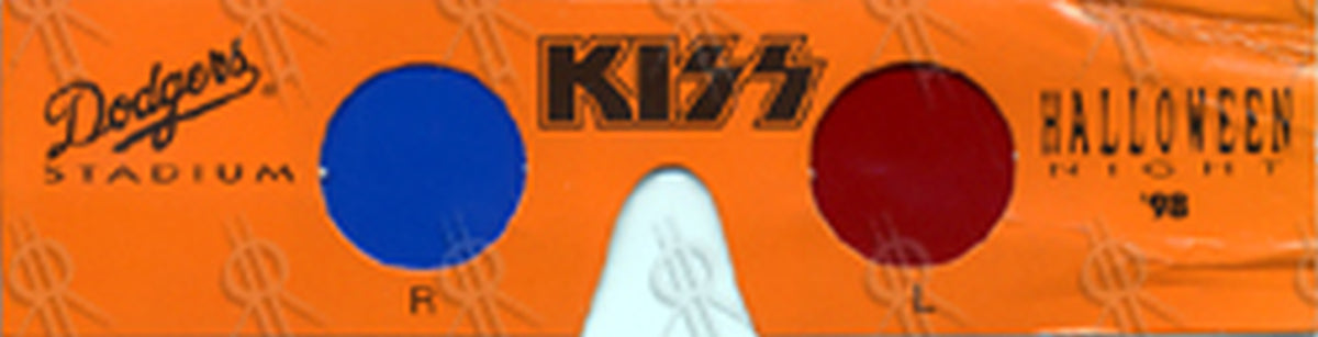 KISS - Halloween Night 1998 3D Newspaper Advertisement With Glasses - 2