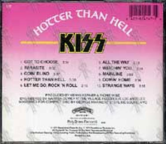 KISS - Hotter Than Hell - 2