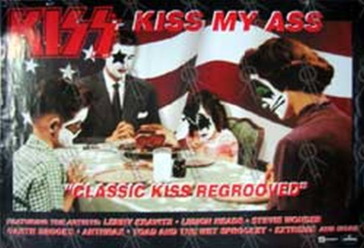 KISS - &#39;Kiss My Ass&#39; Album Poster - 1
