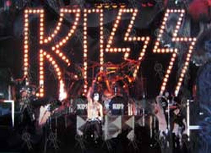 KISS - Laminated Full Band Live Poster - 1
