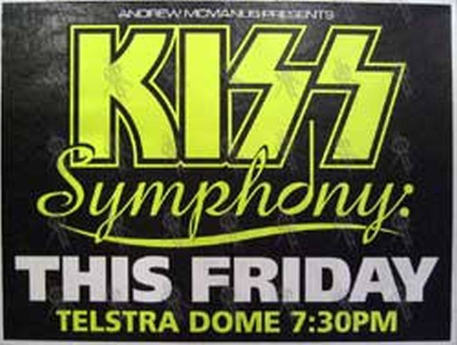 KISS - 'Symphony' Show Poster - 1