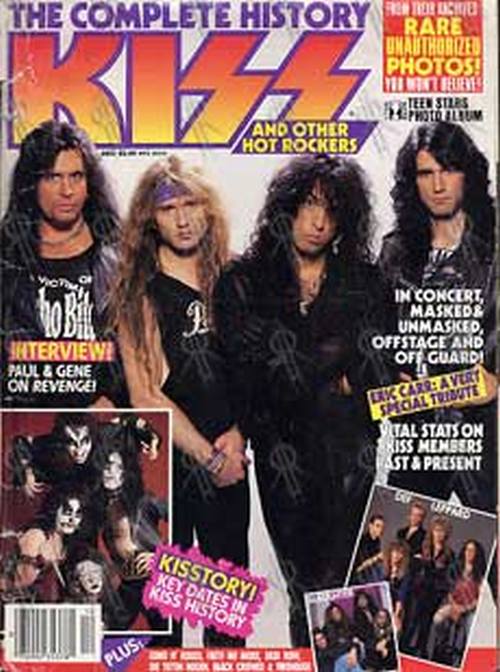 KISS - The Complete History Kiss And Other Hot Rockers Magazine - 1