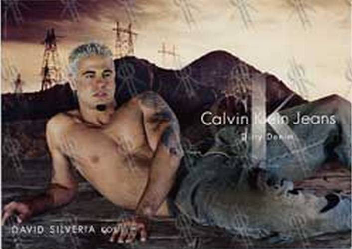 KORN - David Silveria Calvin Klein Jeans Postcard - 1
