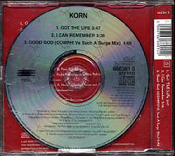 KORN - Got The Life - 2