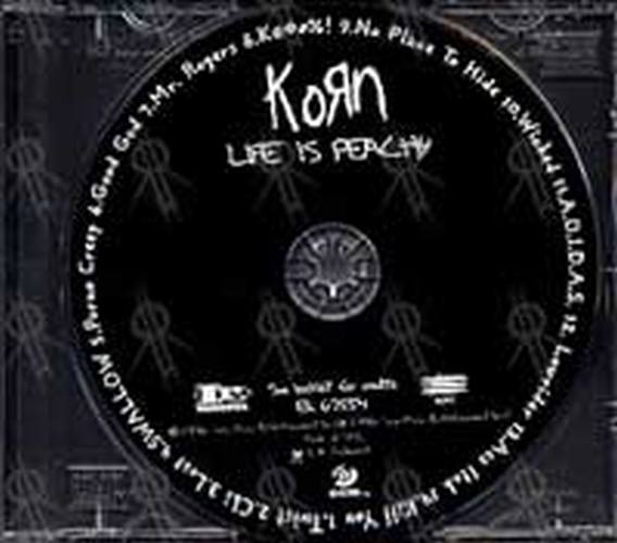 Korn Life Is Peachy サイン入りCD Life is Peachy – Rare Records