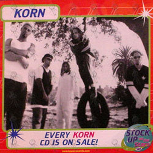 KORN - Tower Records CD Sale Promo 12 Inch Flat - 1