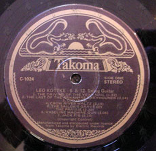 KOTTKE-- LEO - 6 & 12-String Guitar - 3