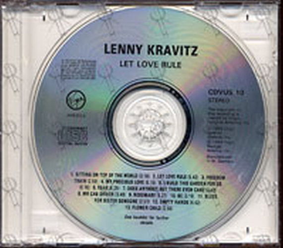 KRAVITZ-- LENNY - Let Love Rule - 3