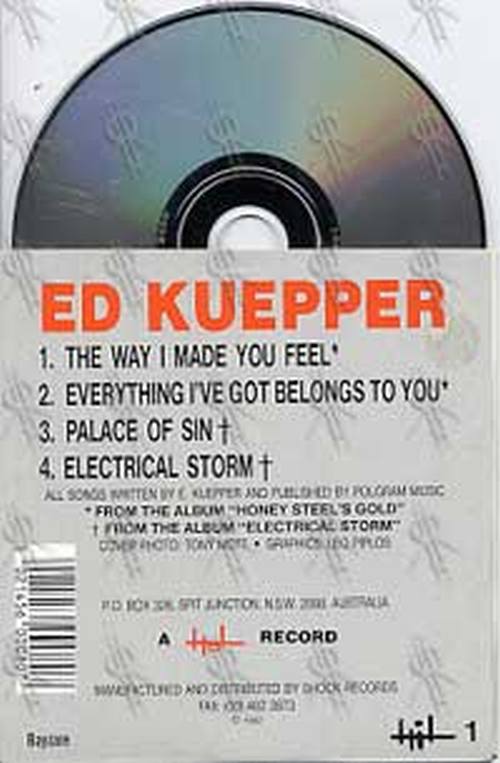 KUEPPER-- ED - The Way I Made You Feel - 2