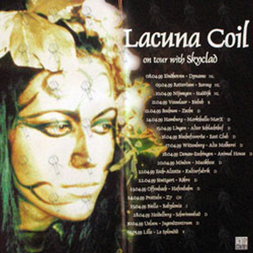 LACUNA COIL - Double Sided &#39;In a Reverie&#39; Album Promo Poster - 2