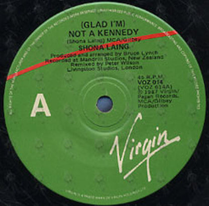 LAING-- SHONA - (Glad I'm) Not A Kennedy - 3