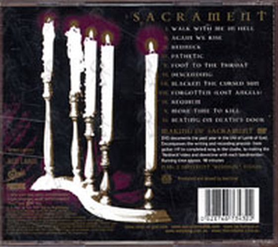 LAMB OF GOD - Sacrament - 2