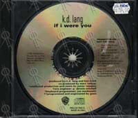 LANG-- K.D. - If I Were You - 1