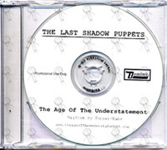 LAST SHADOW PUPPETS-- THE - The Age Of The Understatement - 1