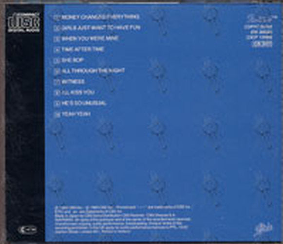 LAUPER-- CYNDI - She's So Unusual - 2