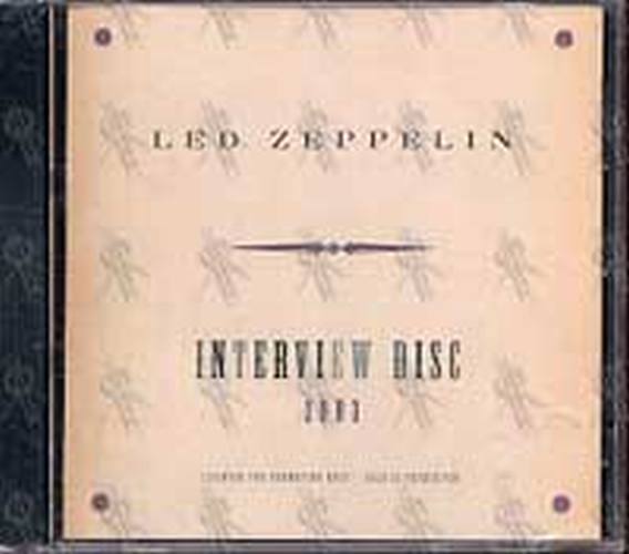 LED ZEPPELIN - Interview Disc 2003 - 1