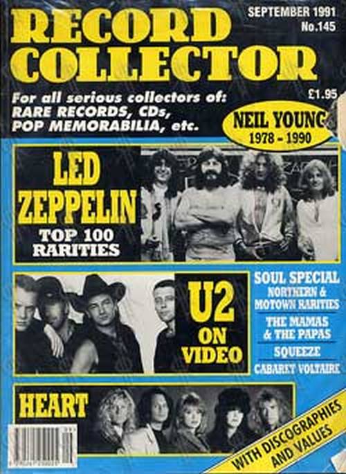 LED ZEPPELIN - &#39;Record Collector&#39; - No. 145 - September 1991 - 1