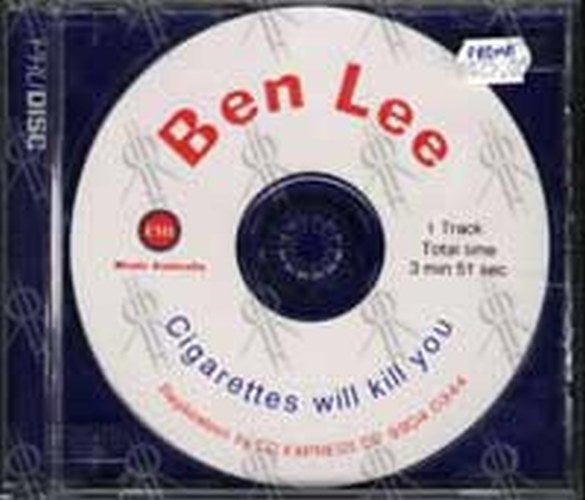 LEE-- BEN - Cigarettes Will Kill You - 1