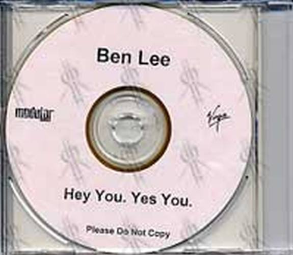 LEE-- BEN - Hey You Yes You - 2