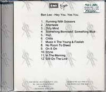 LEE-- BEN - Hey You Yes You - 1