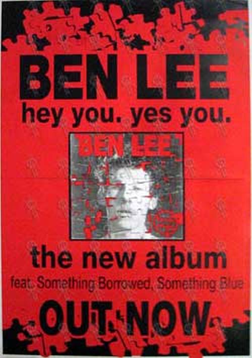 LEE-- BEN - &#39;Hey You. Yes You&#39; Album Poster - 1