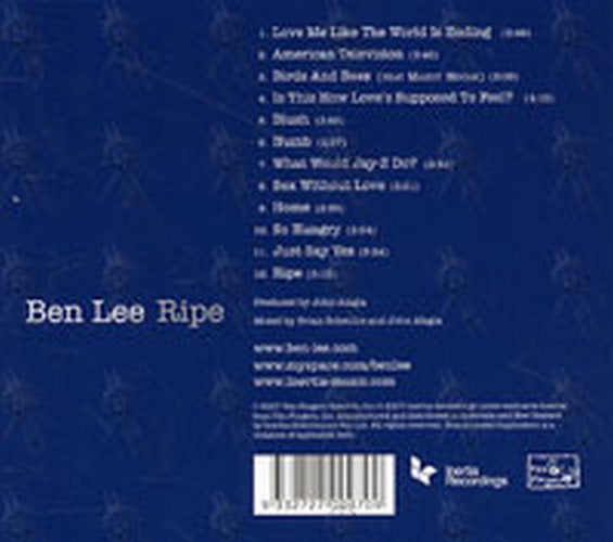 LEE-- BEN - Ripe - 2