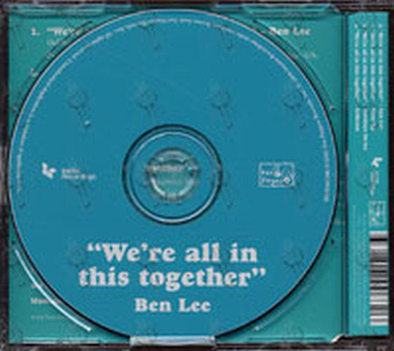 LEE-- BEN - We&#39;re All In This Together - 2