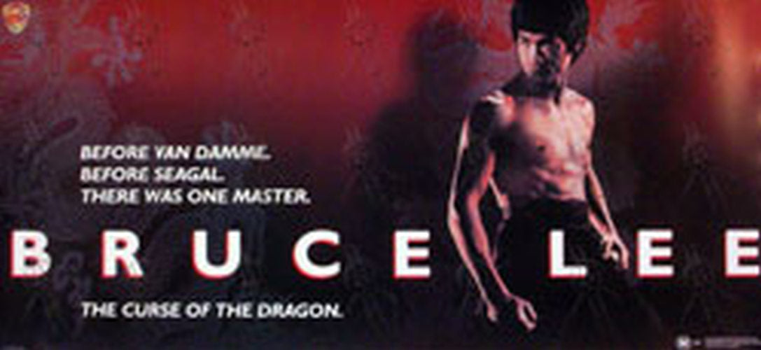 LEE-- BRUCE - &#39;The Curse Of The Dragon&#39; Banner Style Poster - 1