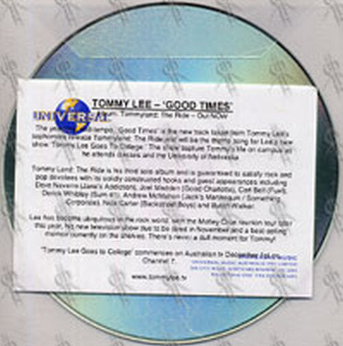 LEE-- TOMMY - Good Times - 2