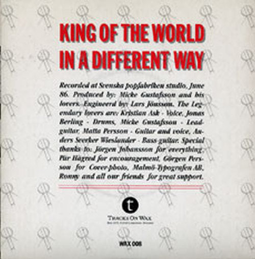 LEGENDARY LOVERS - King Of The World - 3