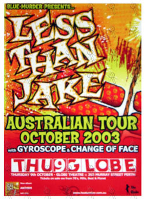 LESS THAN JAKE - 9th October 2003