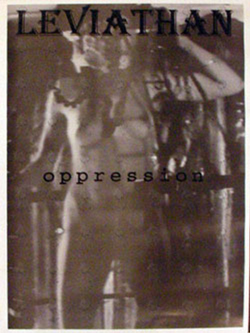 LEVIATHAN - RARE! - 'Oppression' Album Promo Poster - 1