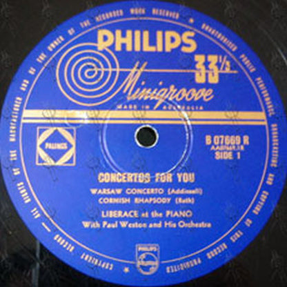 LIBERACE - Concertos For You - 3