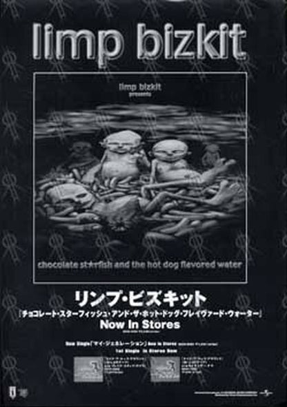 LIMP BIZKIT - January 2001 Tour Mini-Poster Flyer - 2