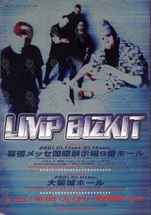 LIMP BIZKIT - January 2001 Tour Mini-Poster Flyer - 1