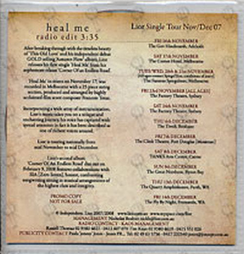 LIOR - Heal Me (radio edit) - 2