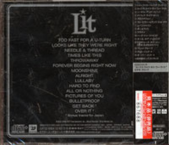 Lit Cd Disc Lit - Rare Records Au