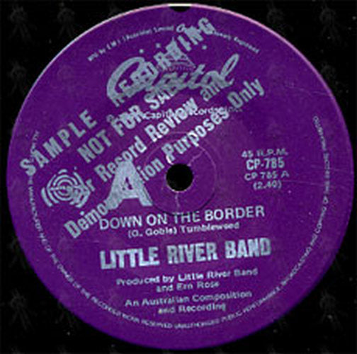 LITTLE RIVER BAND - Down On The Border - 2