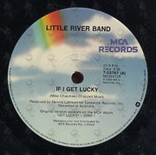 LITTLE RIVER BAND - If I Get Lucky - 3