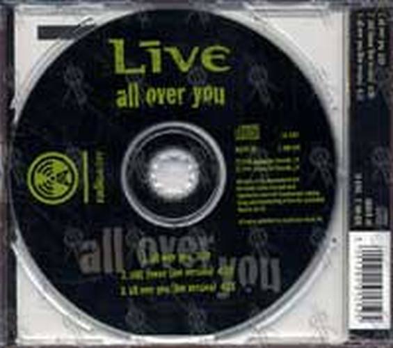 LIVE - All Over You - 2