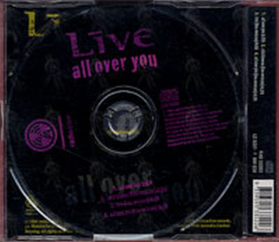 LIVE - All Over You - 2