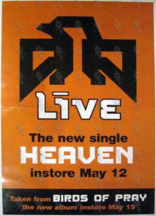 LIVE - 'Heaven' Single Poster - 1
