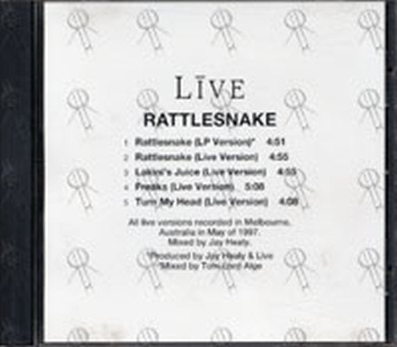 LIVE - Rattlesnake - 1