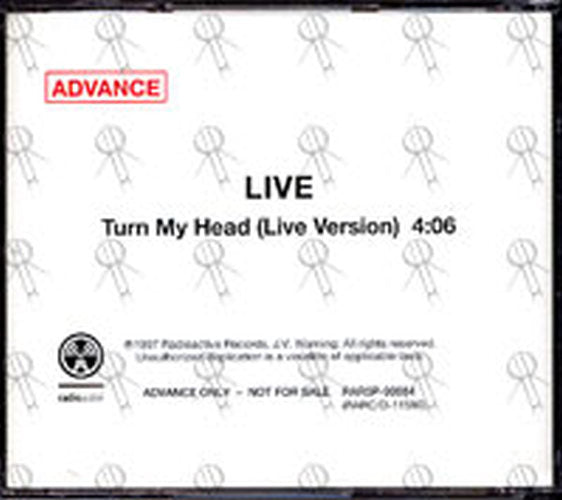 LIVE - Turn My Head (Live Version) - 2