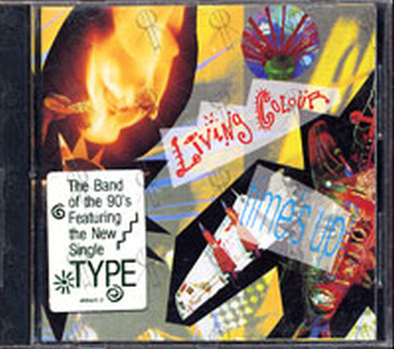 LIVING COLOUR - Time's Up! - 1