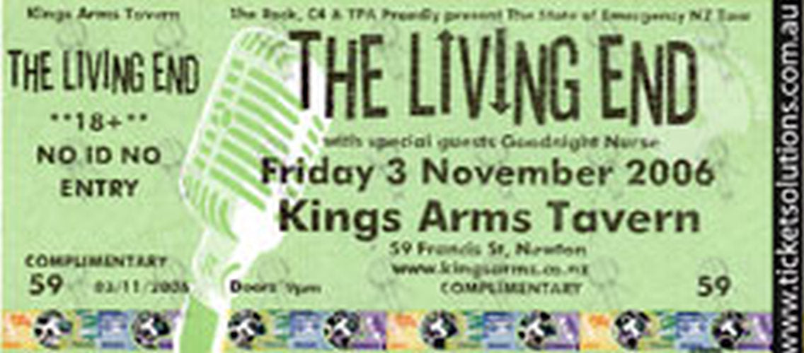 LIVING END-- THE - Kings Arm Tavern