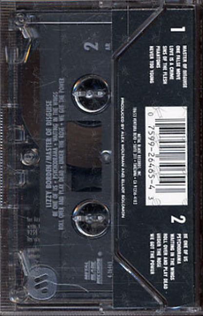 LIZZY BORDEN - Master Of Disguise - 2